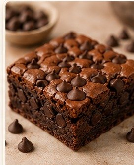 Choco Chip brownie from Brownie Bliss