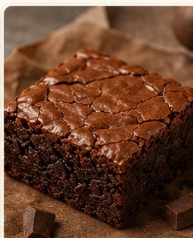 Classic Fudge brownie from Brownie Bliss