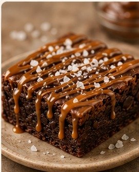Sea Salt Caramel brownie from Brownie Bliss