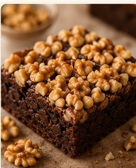 Walnut Crunch brownie from Brownie Bliss