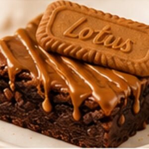 Lotus Biscoff Brownies
