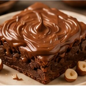 Nutella Hazelnut Brownies